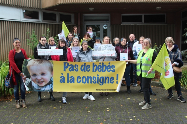 Les professionnels de la petite enfance en grève ce jeudi à Chalon-sur-Saône