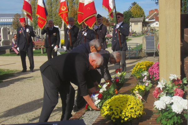 Cérémonie du 1er Novembre à Chalon-sur-Saône : un hommage rendu aux morts pour la France en Afrique du Nord