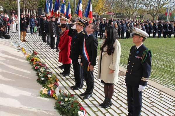 Cérémonie commémorative du 11 novembre à Chalon-sur-Saône