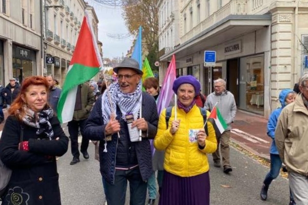 Une nouvelle manifestations à Chalon-sur-Saône pour un «cessez-le-feu immédiat» à Gaza