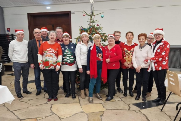 Une cinquantaine de riverains au repas de Noël du Comité de quartier Centre-Pasteur