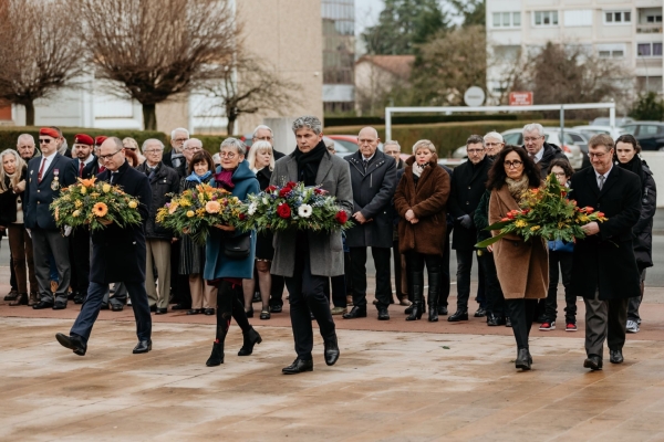 Chalon-sur-Saône rendait hommage aux victimes de l'Holocauste