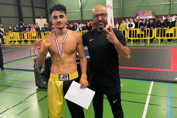 Abdelrahman Ammari, champion de France de full-contact