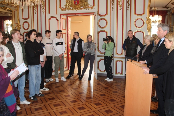 Des lycéens allemands et suédois séjournent à Chalon-sur-Saône