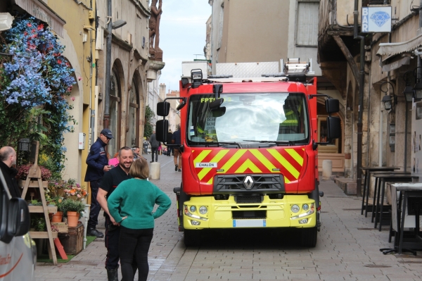 Chute d'un senior : la victime évacuée par les sapeurs-pompiers