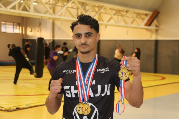 Abdelrahman Ammari triple champion de France