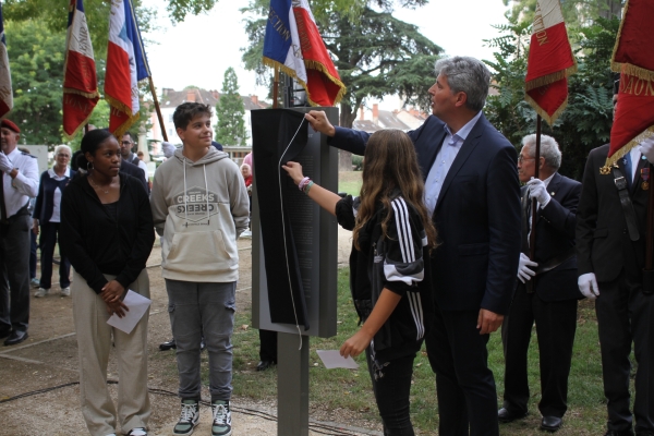 80ème anniversaire de la Libération de Chalon-sur-Saône : Hommage à Camille Chevalier