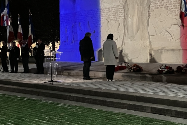 Cérémonie commémorative de l'anniversaire du décès du Général de Gaulle