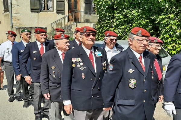 La section UNP 712  de Chalon-sur-Saône a fêté ses 40 ans d'existence