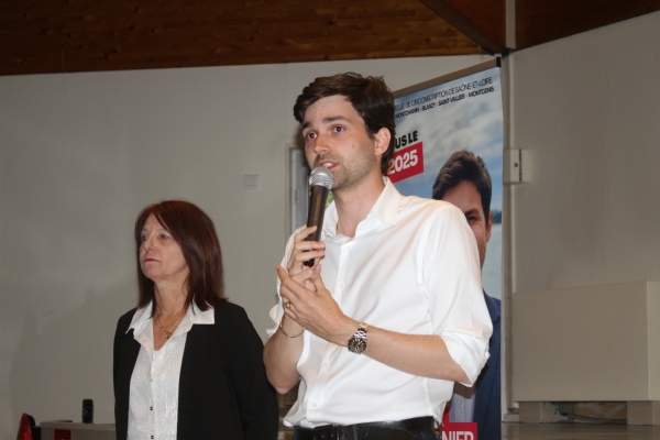 Législative partielle dans la 5ème circonscription de Saône-et-Loire : Retour sur la réunion publique du candidat socialiste Clément Mugnier