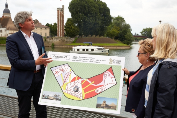 Massif de la Tour du Doyenné : La Ville met à l'honneur Vivant Denon
