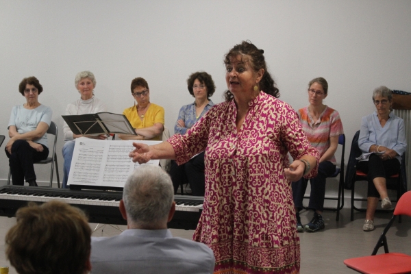 Université Populaire du Chalonnais : Restitution de la Chorale et de l'atelier Voix