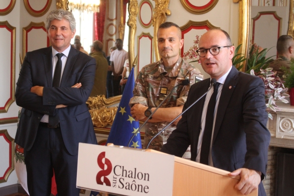 Cérémonie d'accueil pour les nouveaux personnels de la BPIA de Chalon-sur-Saône