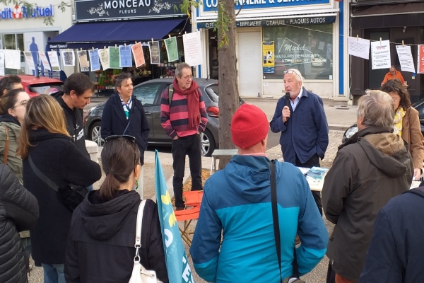 La Marche des Résistances a réuni une soixantaine de personnes à Chalon-sur-Saône