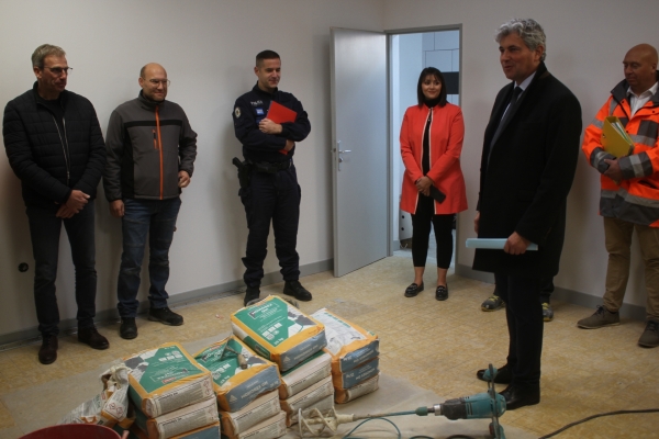 Le futur poste de Police municipale du Plateau Saint-Jean prend forme