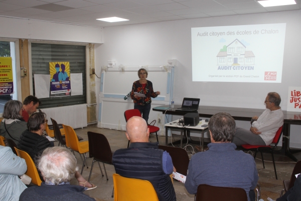 Un audit citoyen met en lumière l'état préoccupant des écoles de Chalon-sur-Saône