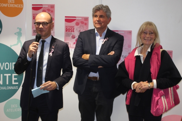 Octobre rose : Chalon-sur-Saône se pare de rose pour la santé des femmes