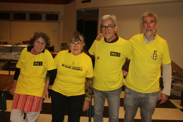 Bilan de la 13ème Foire aux livres d'occasion d'Amnesty International de Chalon-sur-Saône, entre solidarité, lectures et engagement