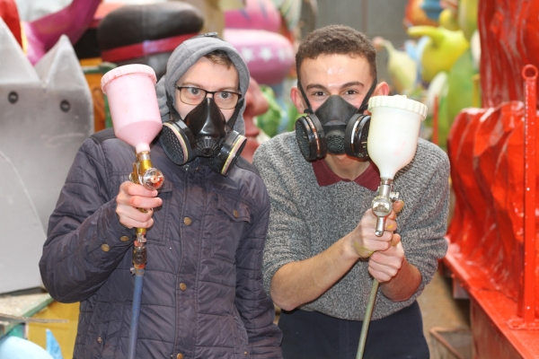 Dans les coulisses du hangar des Gôniots : la fabrique des chars du Carnaval de Chalon 2026