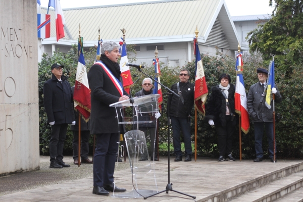 Chalon-sur-Saône a commémoré la libération du camp d'Auschwitz-Birkenau