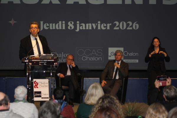 Reconnaissance, dialogue et défense du service public au cœur des vœux au personnel de la Ville de Chalon-sur-Saône et du Grand Chalon