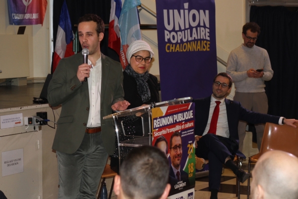 MUNICIPALES 2026 - CHALON : l'UPC présente sa liste et place la culture au cœur de la tranquillité publique (1/3)