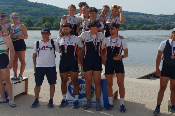 Aviron : les jeunes Chalonnais brillent aux championnats de France UNSS et FNSU