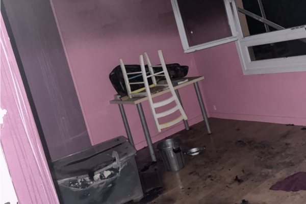 Un incendie dans un appartement plonge les voisins dans l'inquiétude