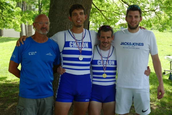 De bons résultats pour le Cercle de l'Aviron de Chalon avant les échéances nationales