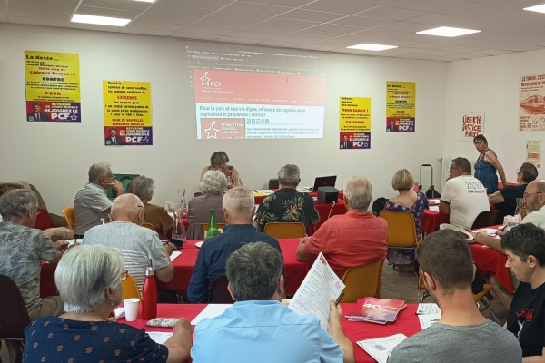 40ème Congrès du Parti communiste français : les communistes de Saône-et-Loire en débat pour préparer l'avenir