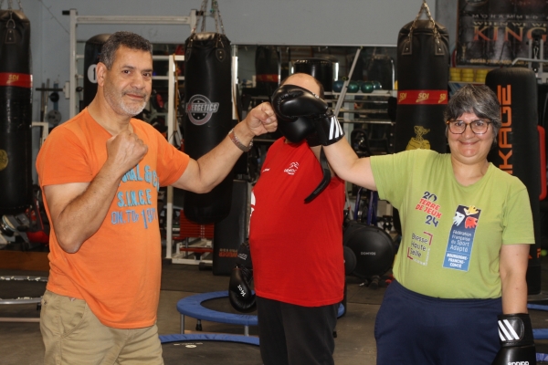 En route pour le 16ème Challenge National Handi-Boxe Gilbert Joie pour les handiboxeurs du Ring Olympique Chalonnais