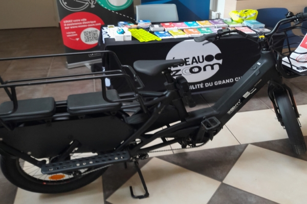 VéloZoom à la rencontre du public à l'Hôpital Privé Sainte Marie