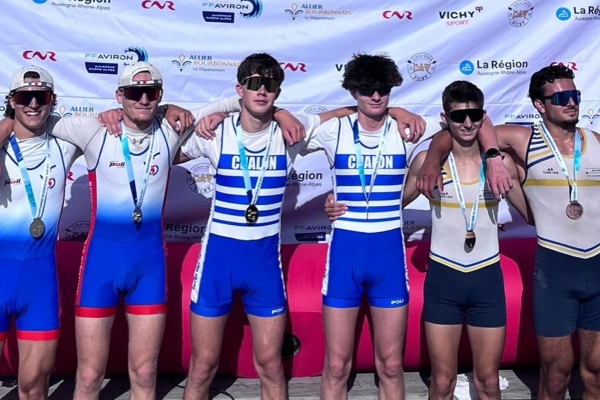 Le Cercle de l'Aviron de Chalon-sur-Saône en route vers les Championnats de France