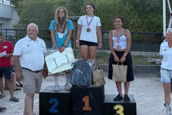 Roller freestyle : Aïcha Lechere monte sur le podium avant la finale du championnat de France