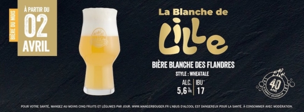 Chez 3 Brasseurs Chalon, jeudi 2 avril : la nouvelle bière du mois vous attend
