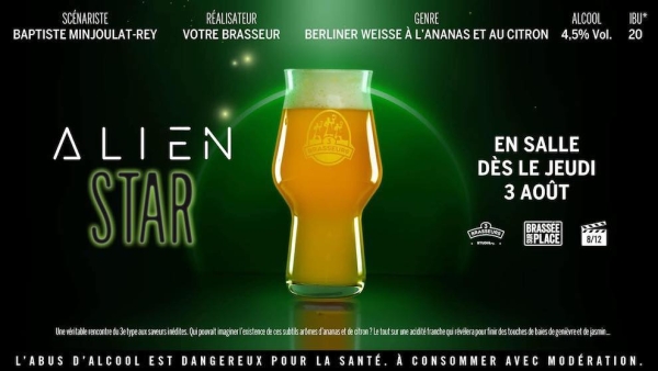 L’événement 3 Brasseurs Chalon : l’Alien star à l’ananas et au citron