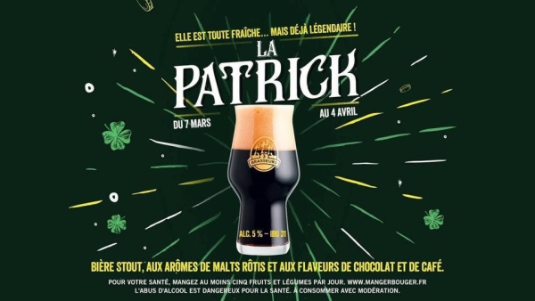 L’évènement 3 Brasseurs, c’est la Saint Patrick, jeudi 7 mars