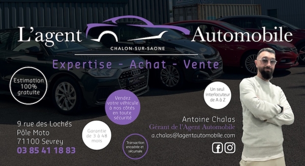Antoine Chalas et toute l’équipe de L’Agent Automobile vous adressent leurs meilleurs vœux pour cette nouvelle année 2026