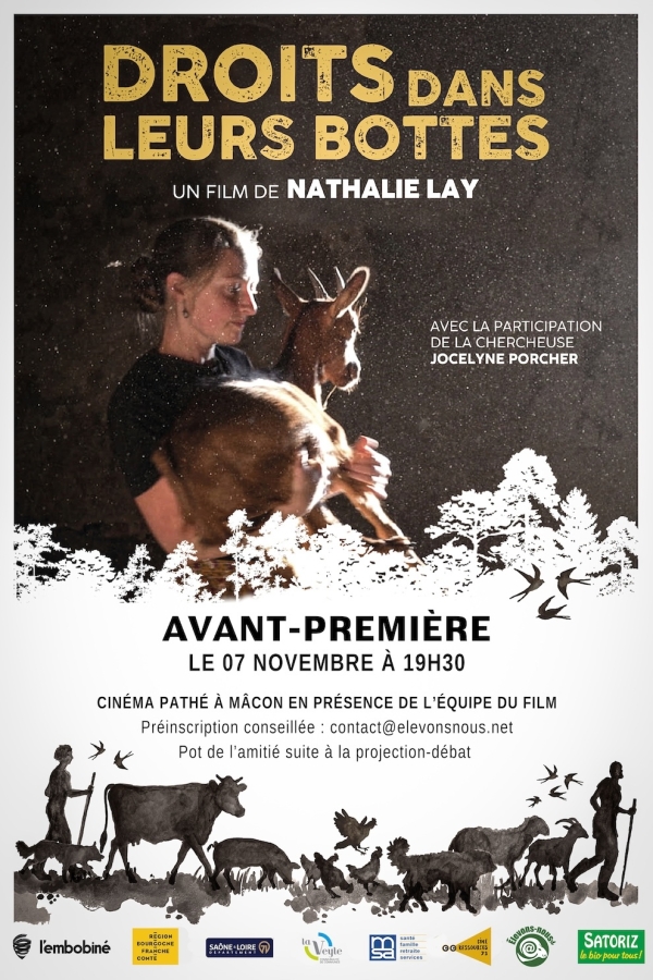 Loin de l’élevage intensif, ces paysans prennent soin de ce que vous mangez : “Droits dans leurs bottes”, un film essentiel