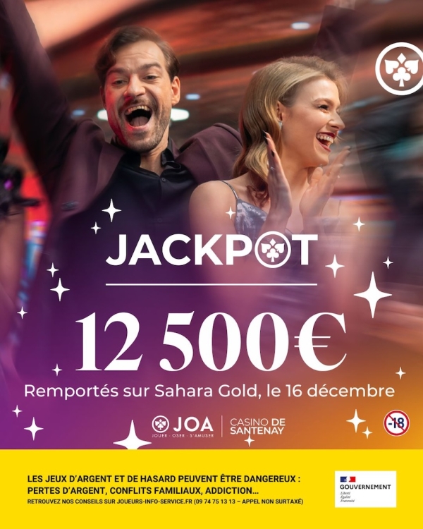 Décidément, la chance sourit au Casino de Santenay !