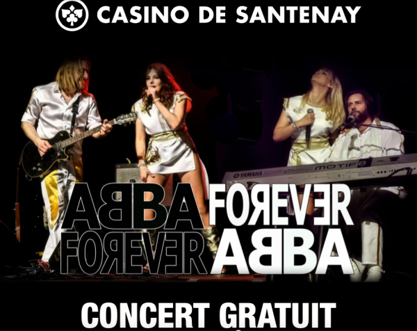 C'est demain : concert DISCO au Casino de Santenay, soirée magique et gratuite en plein air !