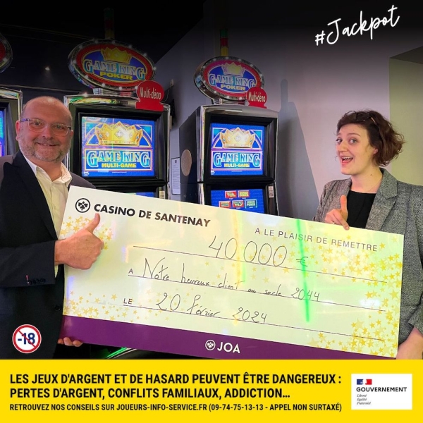 L’ambiance du Casino JOA de Santenay s’est enflammée en deux jours !