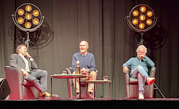 LE BONHEUR À L’ÉPREUVE DU RÉEL : succès de la conférence commune de Sylvain Tesson, Christophe André et Frédéric Lenoir à Chalon