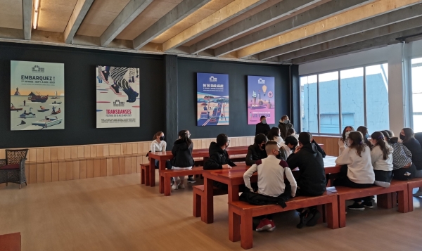 Des élèves du collège Doisneau en immersion dans le festival Chefs op’ en Lumière 