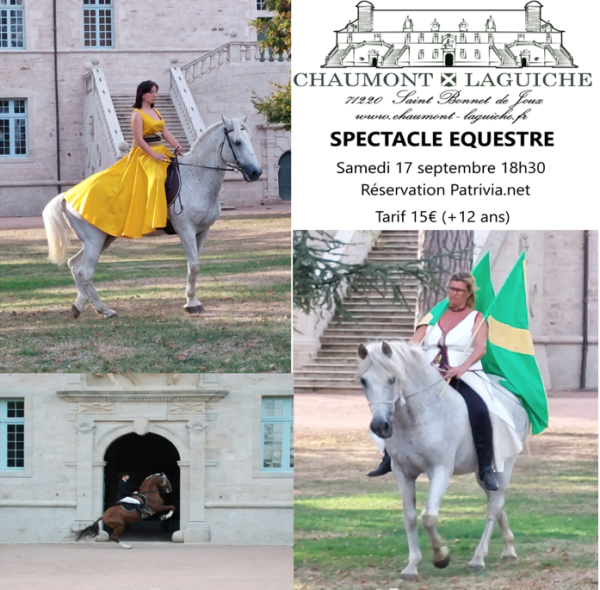 Saône-et-Loire : un spectacle de dressage sur fond des écuries royales… Le patrimoine du château de La Guiche se dévoile ce week-end