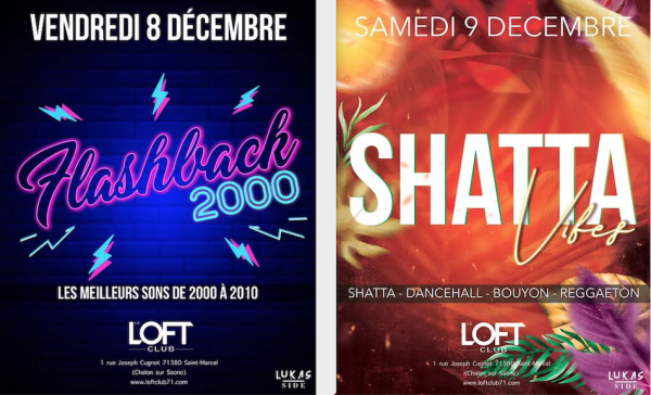 Vibrez, le temps d’un week-end, au Loft Club