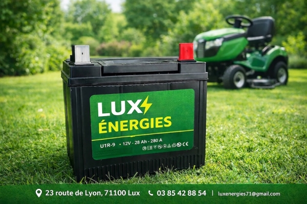 Changement de batterie, pensez “Lux Énergies ”!