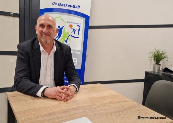 Ils font le territoire : Thierry BERTHEAU (Comité départemental de Basket) se prête au jeu du questionnaire façon Proust
