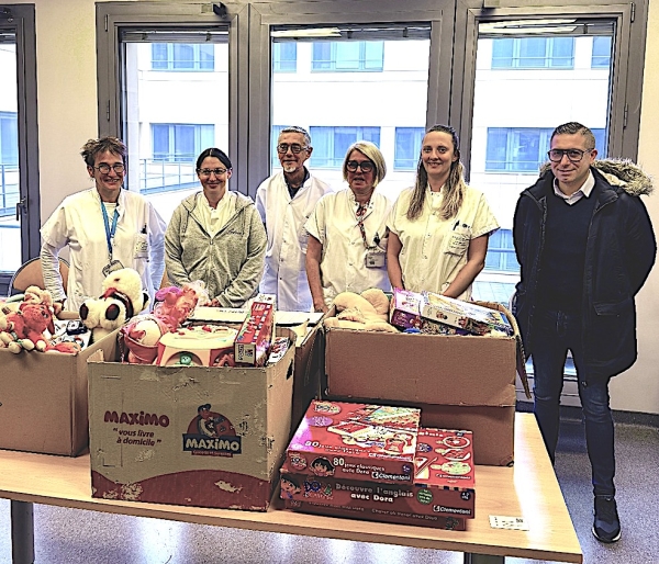 Mission accomplie pour SUMA : un Noël magique pour les enfants hospitalisés