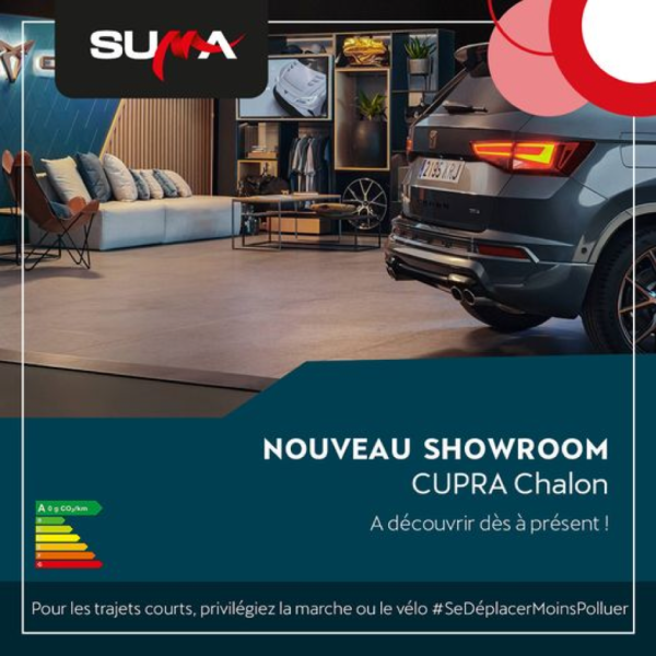 Nouveau showroom CUPRA Chalon : vous êtes conviés à l’INAUGURATION !